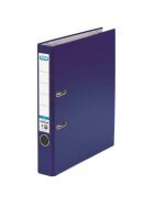 Elba Ordner smart Pro PP/Papier, mit auswechselbarem Rückenschild, Rückenbreite 5 cm, dunkelblau