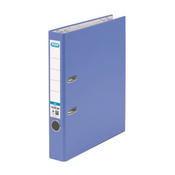 Elba Ordner smart Pro PP/Papier, mit auswechselbarem Rückenschild, Rückenbreite 5 cm, ozeanblau