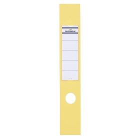 Durable Rückenschilder ORDOFIX® - lang/breit, gelb, 10 Stück