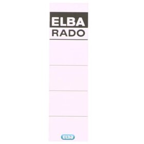Elba Einsteck-Rückenschilder - kurz/breit,...