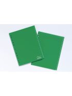 Durable Zahlenregister - Hartfolie, 1 - 52, grün, A4, 52 Blatt