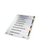 Durable Versicherungsregister - Hartfolie, blanko, A4, 10 Blatt