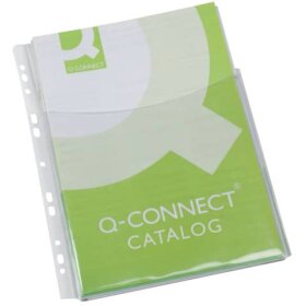 Q-Connect® Klarsichthüllen für Kataloge -...
