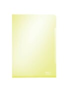 Leitz 4153 Sichthülle Super Premium, A4, PVC, dokumentenecht, gelb