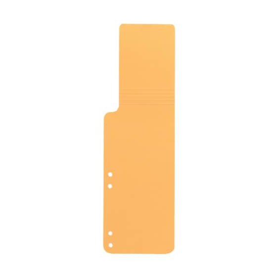 Q-Connect® Aktenschwänze - gelb, 100 Stück