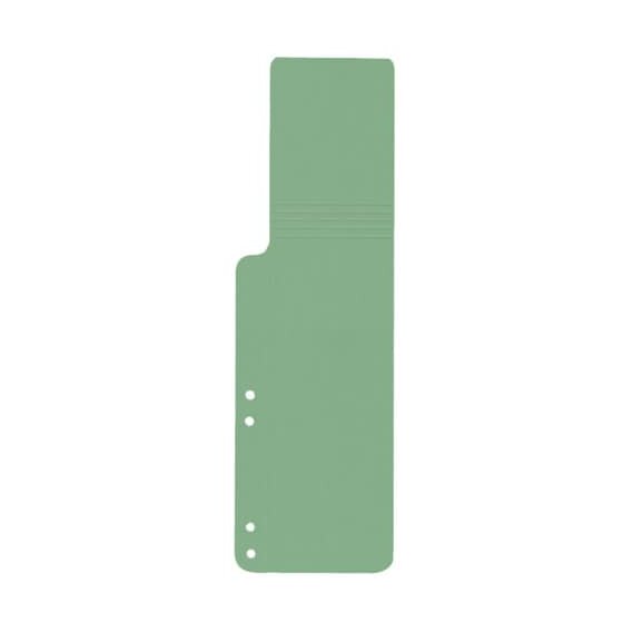 Q-Connect® Aktenschwänze - grün, 100 Stück
