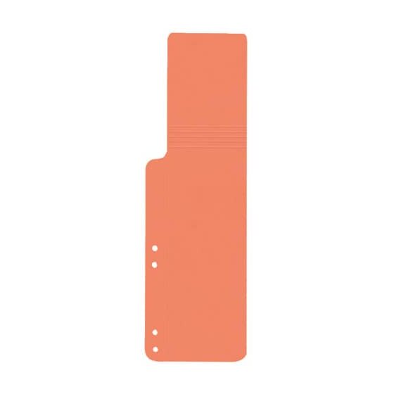 Q-Connect® Aktenschwänze - orange, 100 Stück