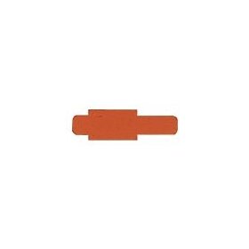 Stecksignal für Pendelregistratur, 10 mm überstehend, Hartfolie, Maße: 55 x 10 x 95 mm, orange