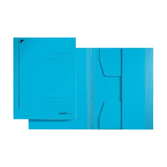 Leitz 3924 Jurismappe - A4, Pendarec-Karton 430g, blau