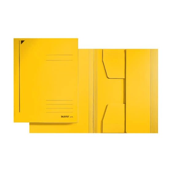 Leitz 3924 Jurismappe - A4, Colorspankarton 430g, gelb