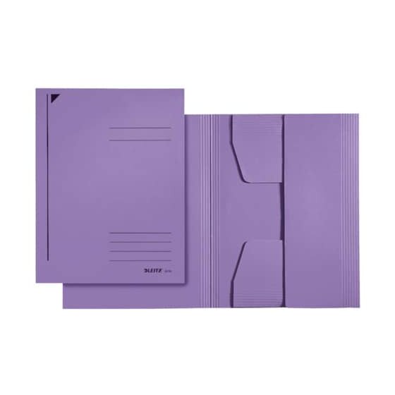 Leitz 3924 Jurismappe - A4, Colorspankarton 430g, violett