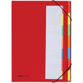 Pagna® Deskorganizer - 7 Fächern, A4, rot