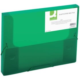 Q-Connect® Sammelbox - A4, 250 Blatt, PP, grün...