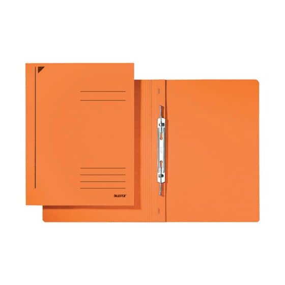 Leitz 3040 Spiralhefter - A4, 250 Blatt, kfm. Heftung, Recycling-Karton, orange