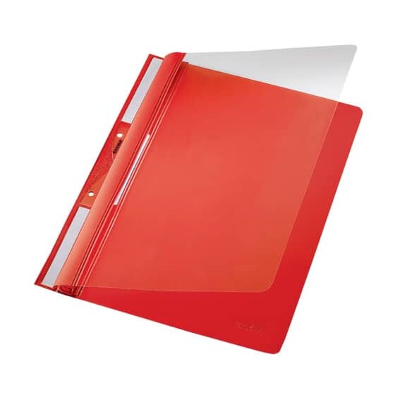 Leitz 4190 Einhängehefter Universal - A4, 250 Blatt, PVC, rot