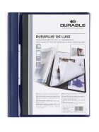Angebotshefter Duraplus® deLuxe, für DIN A4 Überbreite, inkl. Abheftschieber, dunkelblau