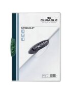 Durable Klemm-Mappe SWINGCLIP® - 30 Blatt, grün