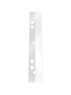 Q-Connect® Abheftstreifen mit Universallochung - A5, 12,5 cm lang, 10 Stück