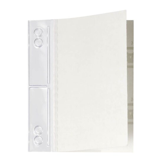 Durable Abheftstreifen FILEFIX® Maxi, selbstklebend, PVC, 60x100 mm, transparent, 50 Stück