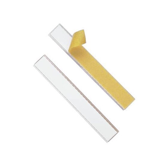 LABLEFIX®, 20 x 200 mm, individuell zuschneidbar, seitlich offen, 1 Pack = 10 Stücktransparent