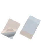 Durable Selbstklebetasche POCKETFIX® - 105x74 mm, seitlich offen, transparent, 10 Stück