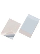 Durable Selbstklebetasche POCKETFIX® - 148x105 mm, seitlich offen, transparent, 10 Stück