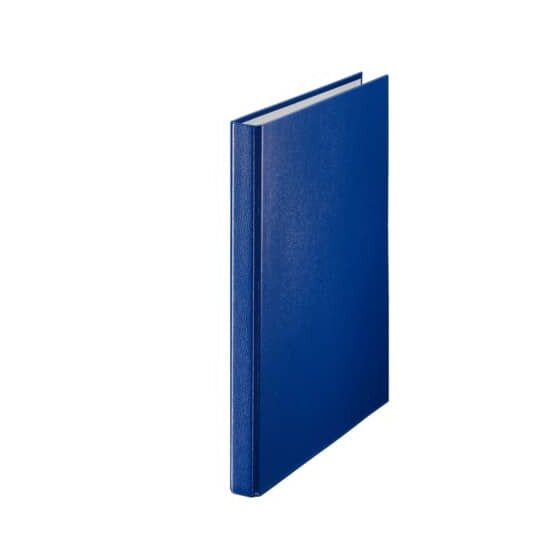 Leitz 4209 Standard Ringbuch, 2 Ringe - A4, Ring-Ø 16 mm, blau