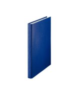 Leitz 4209 Standard Ringbuch, 2 Ringe - A4, Ring-Ø 16 mm, blau