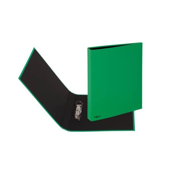 Pagna® Ringbuch Basic Colours - A4, 2-Ring, Ring-Ø 20mm, grün