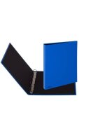 Pagna® Ringbuch Basic Colours - A4, 4-Ring, Ring-Ø 25mm, blau