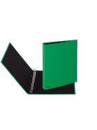 Pagna® Ringbuch Basic Colours - A4, 4-Ring, Ring-Ø 25mm, grün