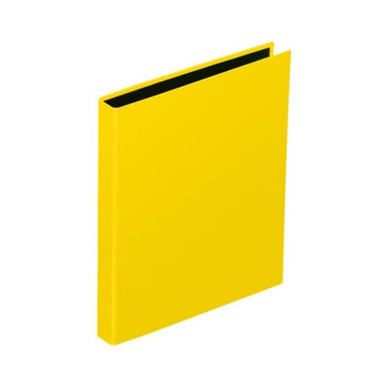 Pagna® Ringbuch Basic Colours - A5, 2-Bügel-Mechanik, Ring-Ø 20mm, gelb