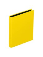 Pagna® Ringbuch Basic Colours - A5, 2-Bügel-Mechanik, Ring-Ø 20mm, gelb