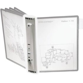 Durable Sichttafelsystem SHERPA® WALL MODULE 5 - grau