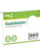 RNK Verlag Karteikarten - DIN A7, blanko, weiß, 100 Karten