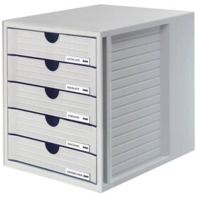 HAN Schubladenbox SYSTEMBOX - A4/C4, 5 geschlossene...