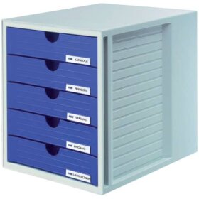HAN Schubladenbox SYSTEMBOX - A4/C4, 5 geschlossene...