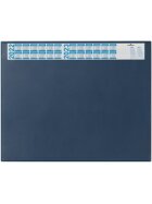 Durable Schreibunterlage mit Jahreskalender - PVC, 650 x 520 mm, dunkelblau