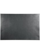 Durable Schreibunterlage, feines soft genarbtes Leder, 650 x 450 mm, schwarz