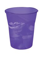 Cep Papierkorb Happy - violett, Ø min/max: 290/305 / 334 mm hoch