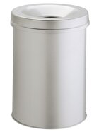 Durable Papierkorb Safe rund 15 Liter, grau