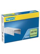 Rapid® Heftklammern 23/10mm Standard, verzinkt, 1000 Stück