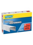 Rapid® Heftklammern 24/8+mm Super Strong, verzinkt, 1000 Stück