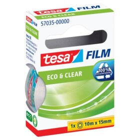 tesa® Klebefilm Eco & Clear - unsichtbar, 15 mm x...