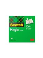 Scotch® Klebeband Magic™ 810, Zellulose Acetat, unsichtbar, beschriftbar, 10 m x 19 mm