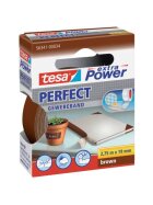 tesa® Gewebeklebeband extra Power Perfect - 2,75 m x 19 mm, braun