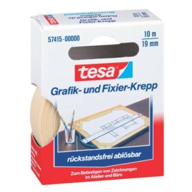 tesa® Fixierband Grafik- und Fixier-Krepp - 10 m x 19...