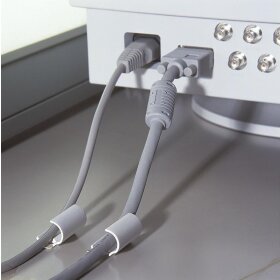Tesa® Powerstrips® Kabel-Clip - Kabel bis Ø 8 mm, weiß