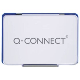 Q-Connect® Stempelkissen 9 x 5,5cm blau