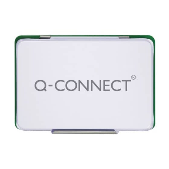 Q-Connect® Stempelkissen 9 x 5,5cm grün